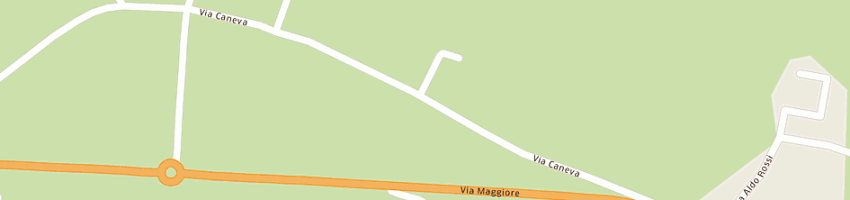 Mappa della impresa rossi dario a OSPEDALETTO EUGANEO
