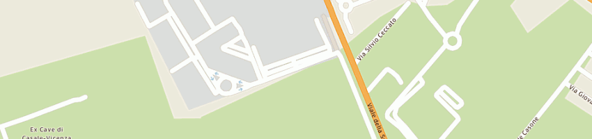 Mappa della impresa servotech srl a VICENZA