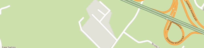 Mappa della impresa csc srl a VICENZA