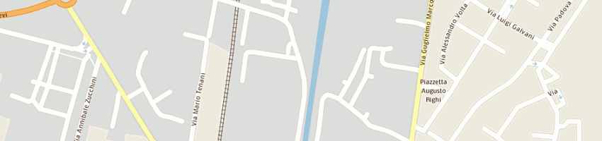 Mappa della impresa pneus estense (srl) a FERRARA