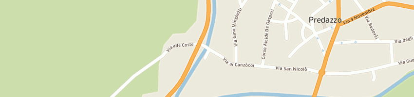 Mappa della impresa boninsegna graniti snc di boninsegna luciano e c a PREDAZZO