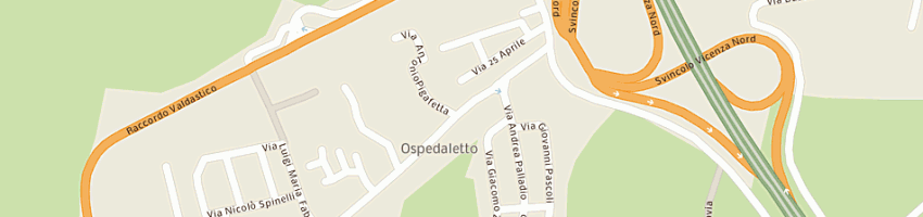 Mappa della impresa bassan service srl a BOLZANO VICENTINO