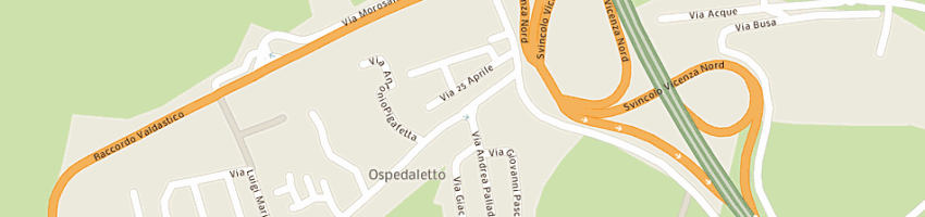 Mappa della impresa spiller primo (sas) a BOLZANO VICENTINO