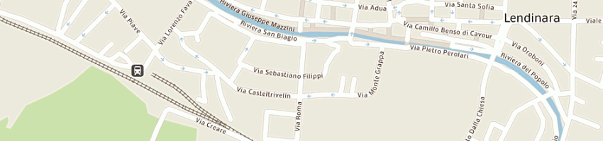 Mappa della impresa baccaglini giorgio a LENDINARA