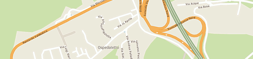 Mappa della impresa sill srl a BOLZANO VICENTINO