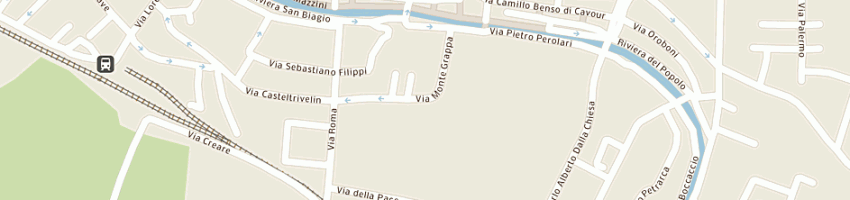 Mappa della impresa istituto tecnico commerciale statale per ragionieri a LENDINARA