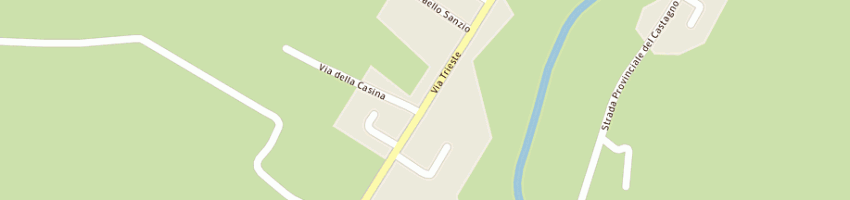 Mappa della impresa parrucchiera monica e silvia snc a BUCINE