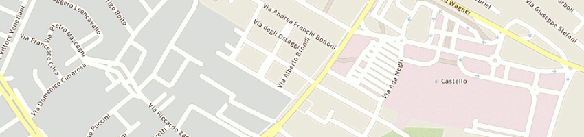 Mappa della impresa albanati paolo a FERRARA
