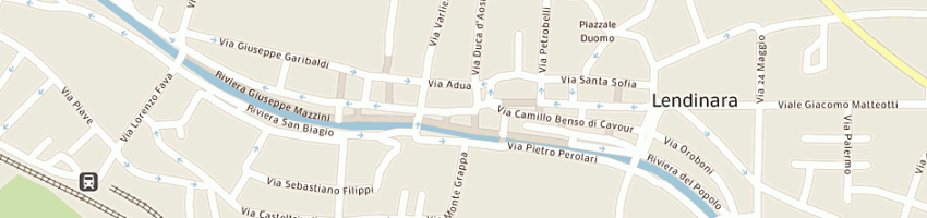 Mappa della impresa bar astrabar di mori carlo a LENDINARA