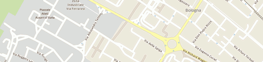 Mappa della impresa marchetti milko a FERRARA
