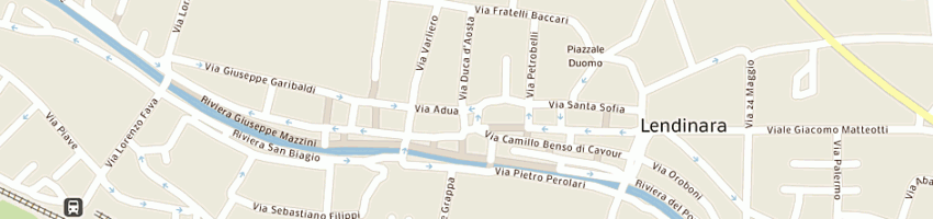 Mappa della impresa panificio san marco snc di dal vecchio michela e c a LENDINARA