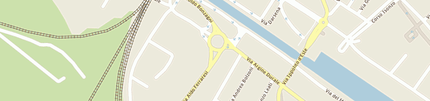 Mappa della impresa i monelli di babusci luigi a FERRARA
