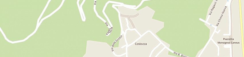 Mappa della impresa funghi di costozza di rigoni andrea a LONGARE