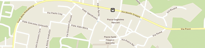 Mappa della impresa la casa naturale dell'artigiano di miglioranza barbara a SANDRIGO