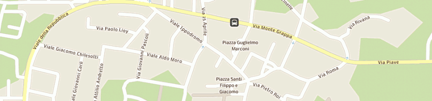 Mappa della impresa gasoli giuseppe e c (snc) a SANDRIGO