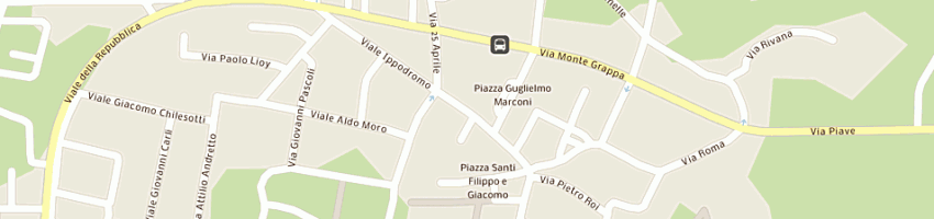 Mappa della impresa gasoli giampietro a SANDRIGO