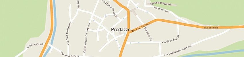 Mappa della impresa dellantonio renato a PREDAZZO