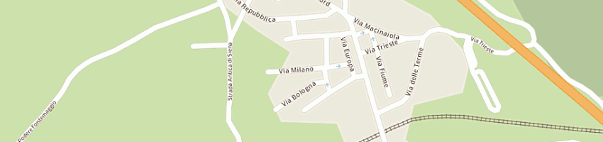 Mappa della impresa autofficina stadio snc a RAPOLANO TERME