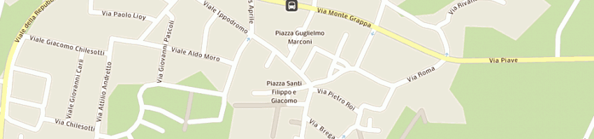 Mappa della impresa studio tecnico associato geometri fabbris e fontana a SANDRIGO