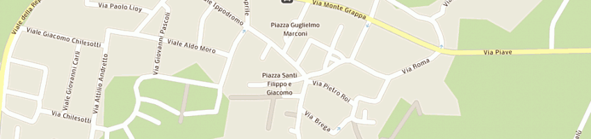 Mappa della impresa erboristeria soleluna a SANDRIGO