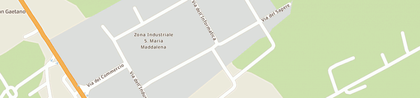 Mappa della impresa giatti fratelli (sas) a OCCHIOBELLO