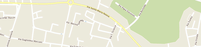 Mappa della impresa de vecchi natalina a LENDINARA