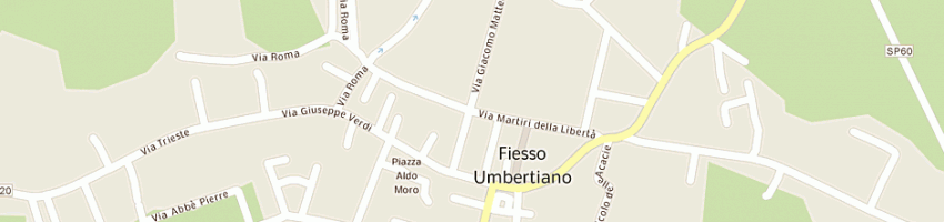 Mappa della impresa camst (soccooprl) a FIESSO UMBERTIANO