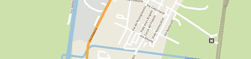 Mappa della impresa casari enrico a FERRARA