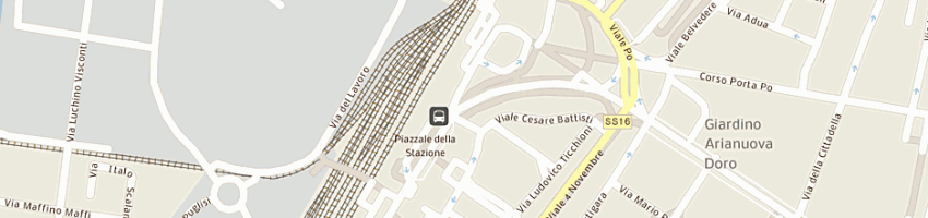 Mappa della impresa rossi roberto a FERRARA