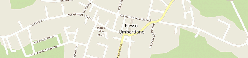 Mappa della impresa sat di nibale benito e nibale ivan snc a FIESSO UMBERTIANO