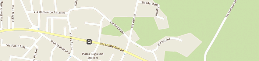 Mappa della impresa salone di acconciature unisex kalliope di manfrin bruno a SANDRIGO
