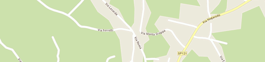 Mappa della impresa bar paninoteca al passeggio a MASON VICENTINO