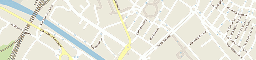 Mappa della impresa fabbri moreno a FERRARA