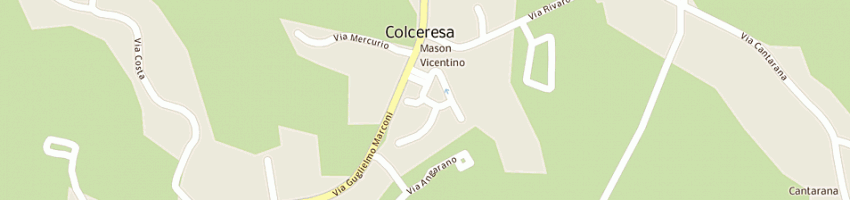 Mappa della impresa poste italiane a MASON VICENTINO