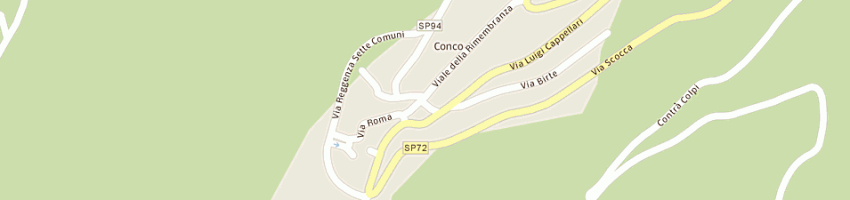 Mappa della impresa dalle nogare pietro e figli snc a CONCO
