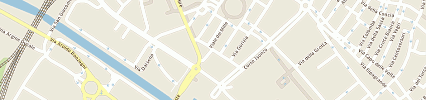 Mappa della impresa lavarapido a FERRARA