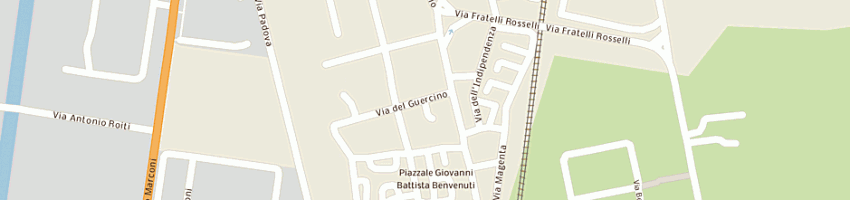 Mappa della impresa scuole scuole materne comunali a FERRARA