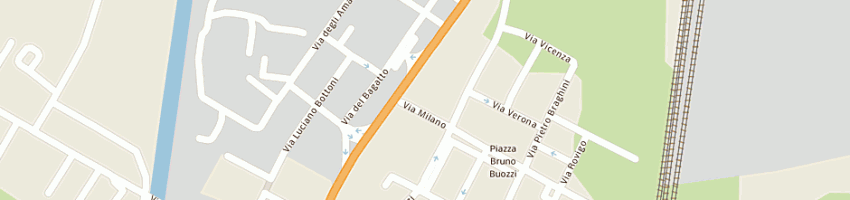 Mappa della impresa carabinieri a FERRARA