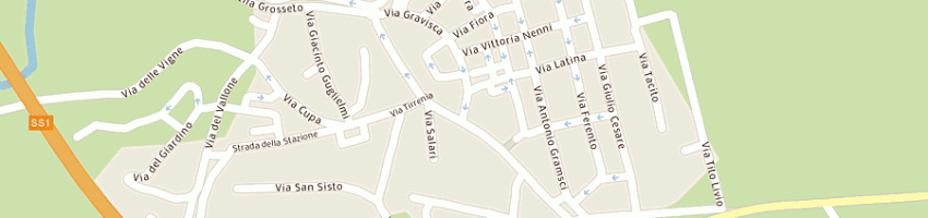 Mappa della impresa CO.MI SNC DI MIRALLI CARLA E COSTA PEREIRA MARIA CRISTINA e C.