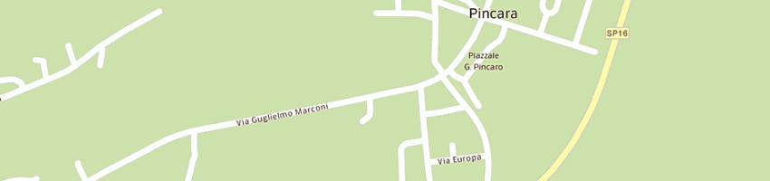Mappa della impresa finco giovanna a PINCARA