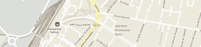 Mappa della impresa studio legale ass proc lorenzo marchesini- proc luana vandelli a FERRARA