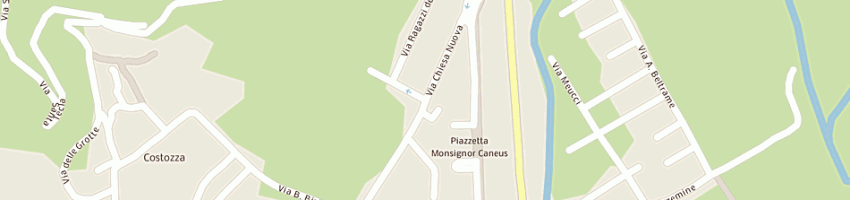 Mappa della impresa zoncato a LONGARE