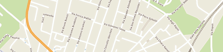 Mappa della impresa poste italiane spa a OCCHIOBELLO