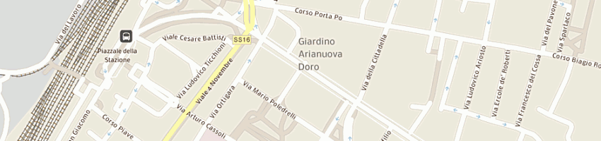 Mappa della impresa knapp italia srl a FERRARA