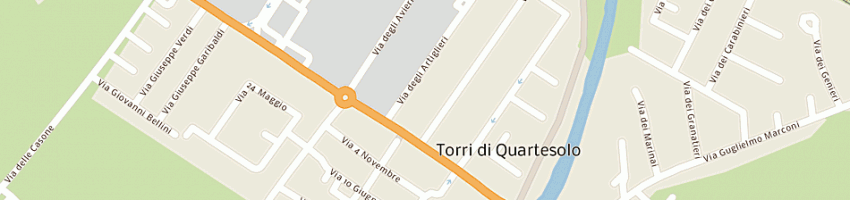 Mappa della impresa cbm a TORRI DI QUARTESOLO