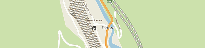 Mappa della impresa albergo posta a FORTEZZA
