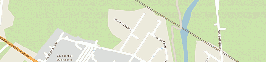 Mappa della impresa studio house vicenza di raffaello baldo a TORRI DI QUARTESOLO
