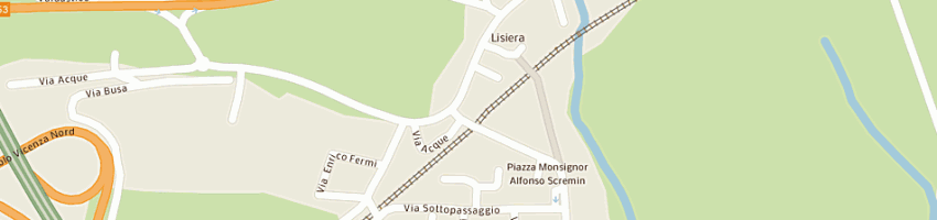 Mappa della impresa farmacia dal zotto maria luisa a BOLZANO VICENTINO