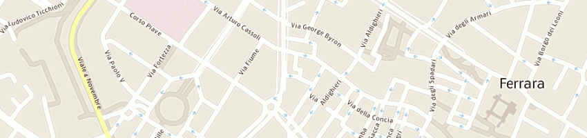 Mappa della impresa zani angelo a FERRARA