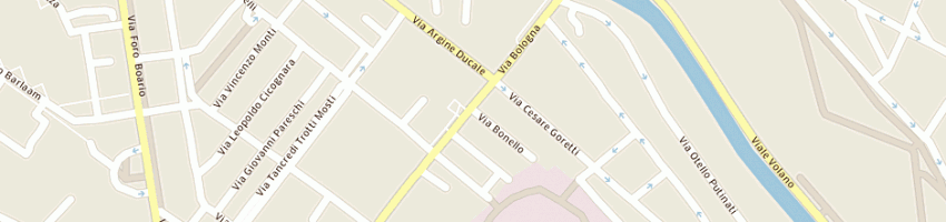 Mappa della impresa rolfini giuseppe a FERRARA